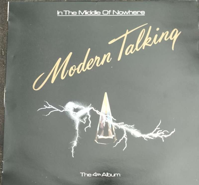 Modern Talking - In the middle of nowhere - 4th Album. Vintage LP / Vinyl / Record
