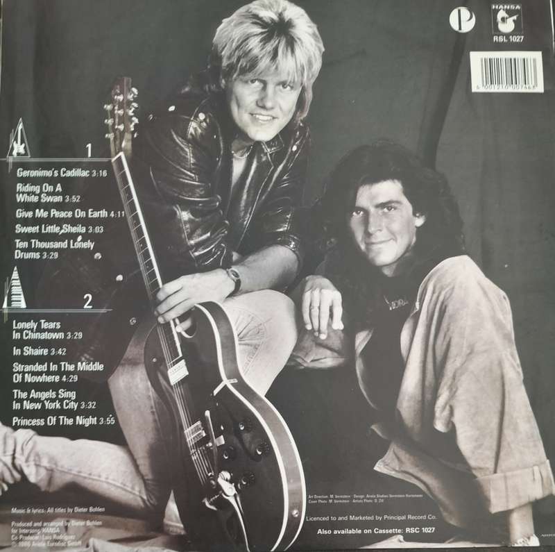 Modern Talking - In the middle of nowhere - 4th Album. Vintage LP / Vinyl / Record