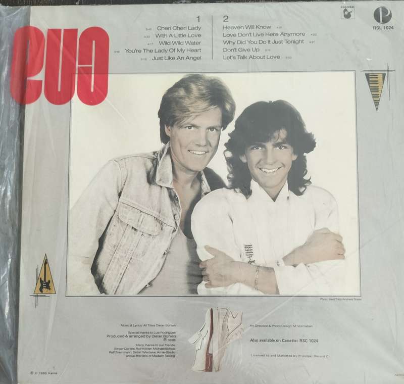 Modern Talking - Let`s talk about love.Vintage LP / Vinyl / Record