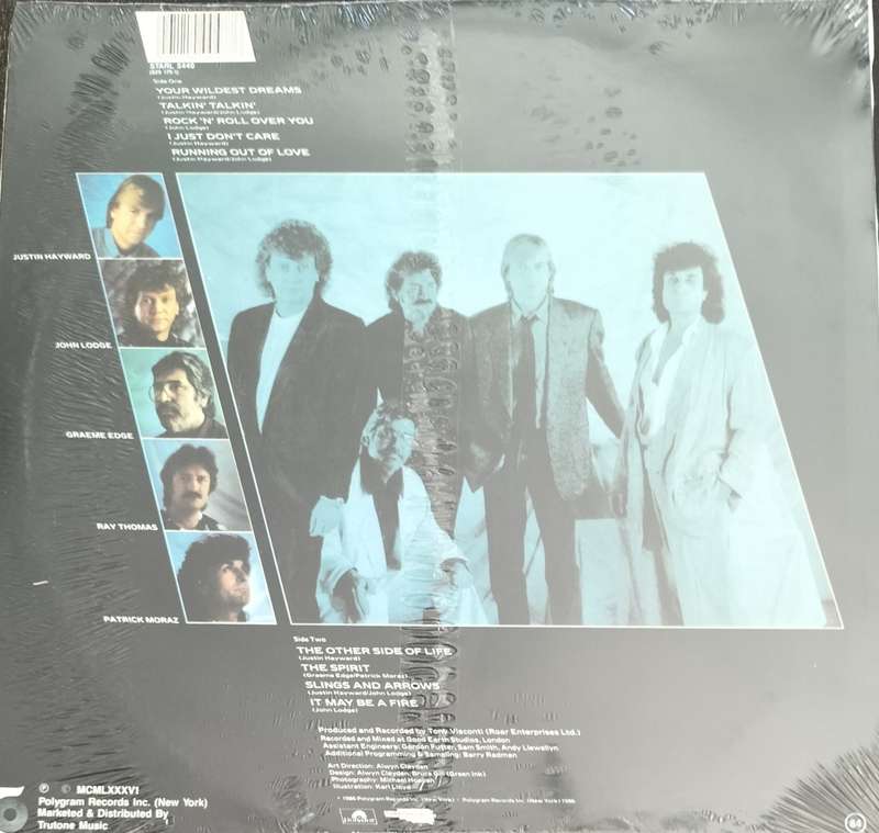 Sealed - The Moody Blues - The other side of life. Vintage LP / Vinyl / Record
