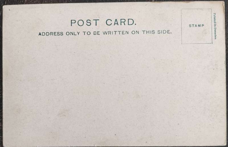 Vintage postcard / post card - Belfast Railway station