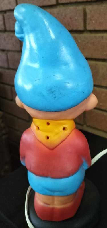 Vintage kid`s bedside lamp - Noddy (25cm)