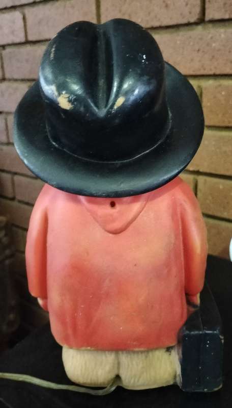 Vintage kid`s bedside lamp - Paddington the bear(26cm)