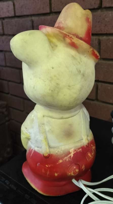 Vintage kid`s bedside lamp - Piggy (27 cm)
