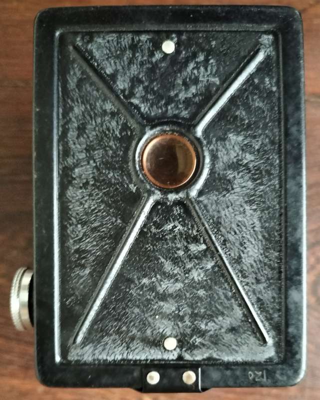 Ensign Ful-View metal camera in original box