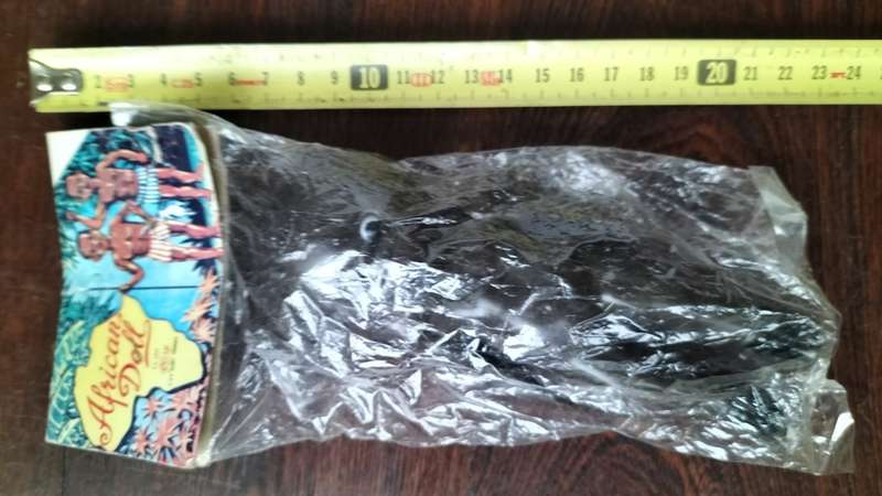 New old stock - unopened plastic doll
