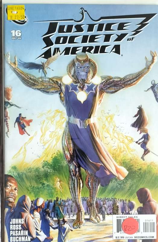 Vintage DC Comic - Justice Society America #16