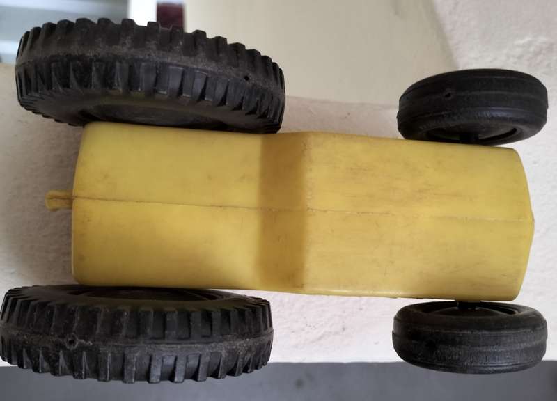 Vintage plastic tractor