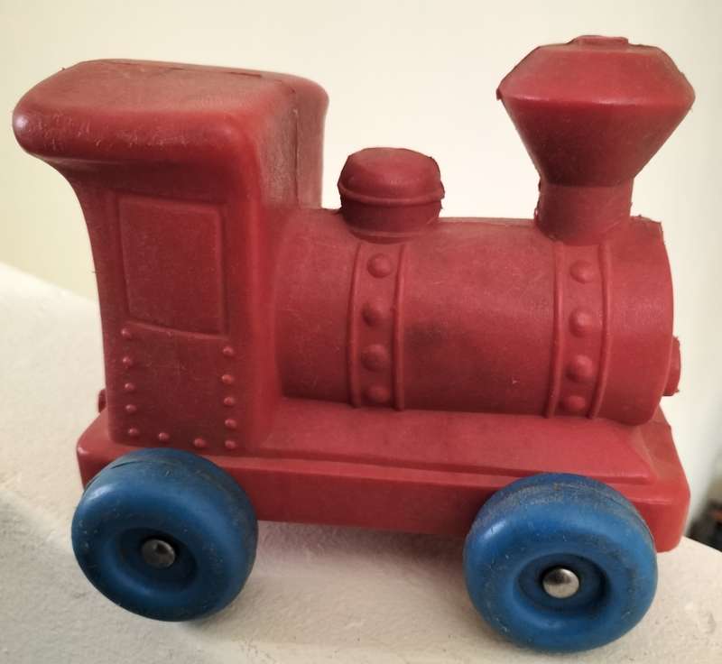 Vintage plastic toy train