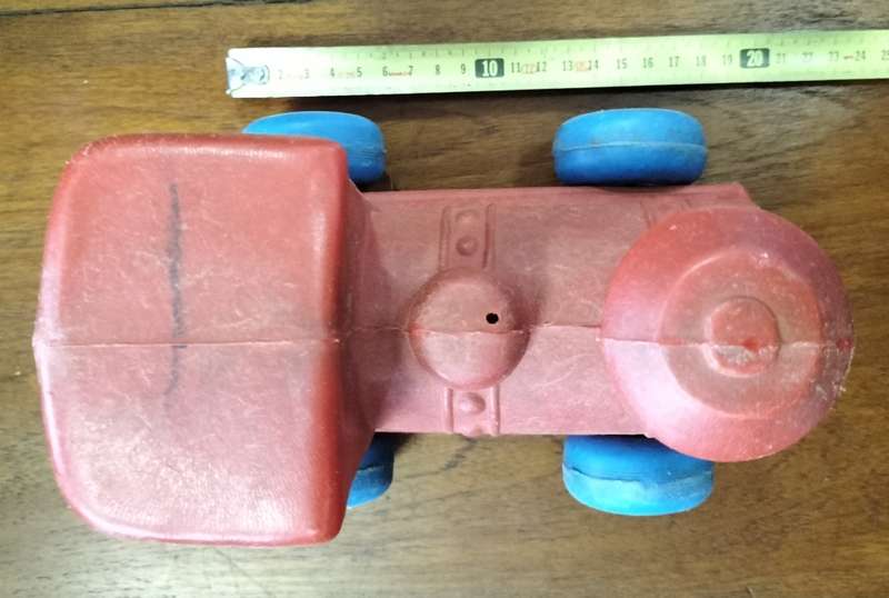 Vintage plastic toy train
