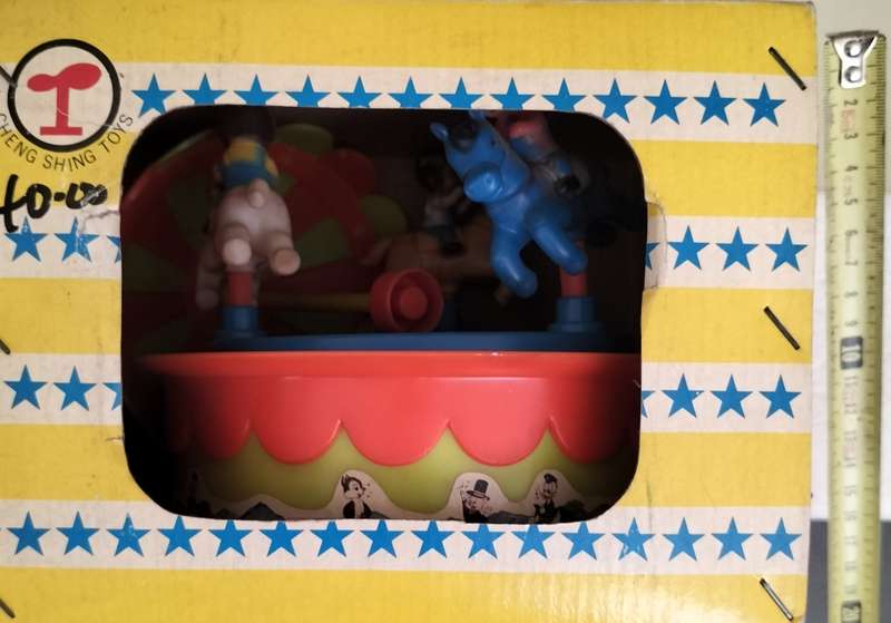 Old new stock - battery operated toy carousel