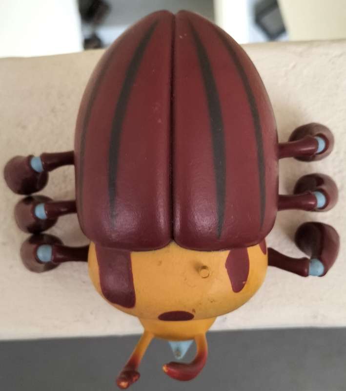 Large plastic toy beetle - Prima toys