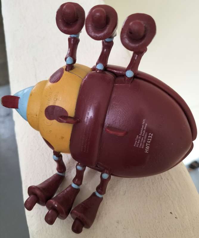 Large plastic toy beetle - Prima toys