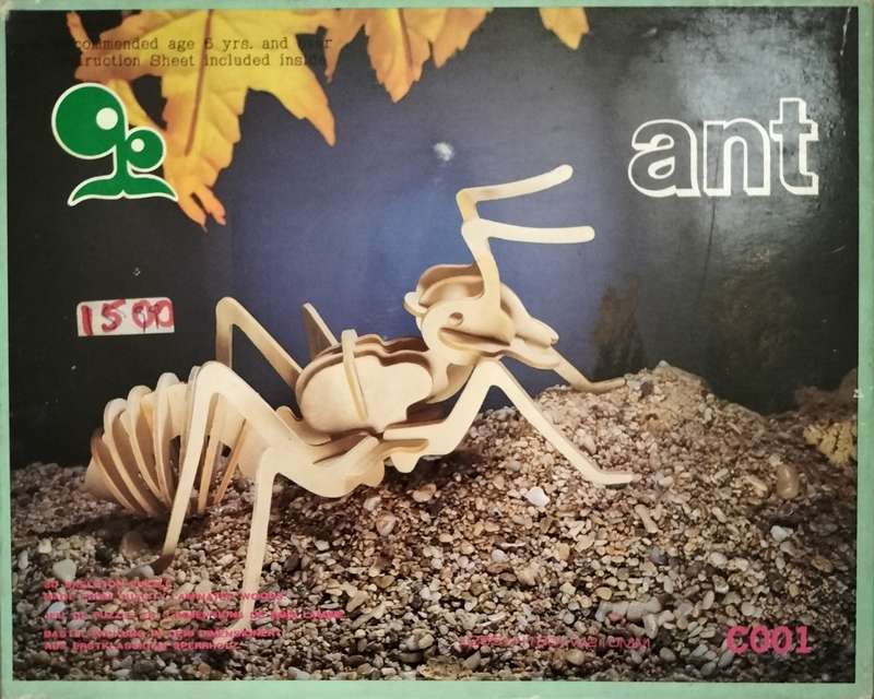 Wooden puzzle - Insect - unopened