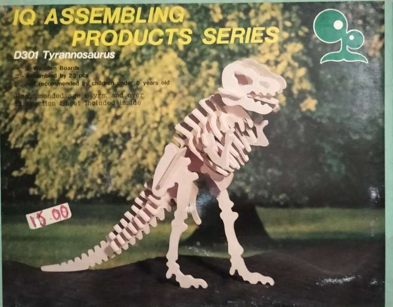 Wooden puzzle - Dinosaur - unopened