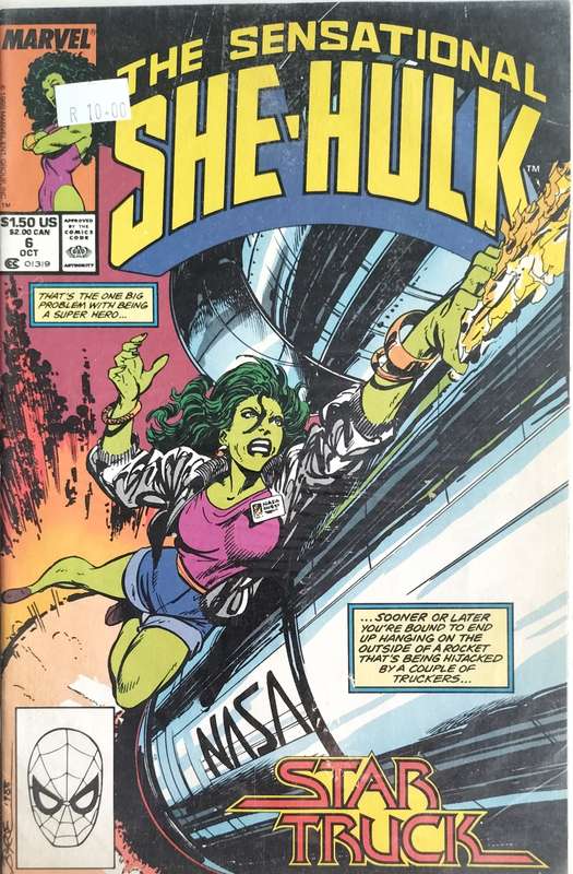 Vintage Marvel comic - The sensational She-Hulk