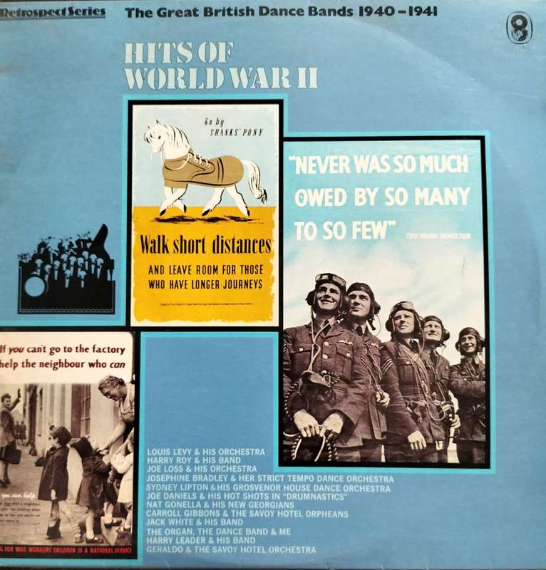 Vintage LP / Record / Vinyl - Hits of World War II