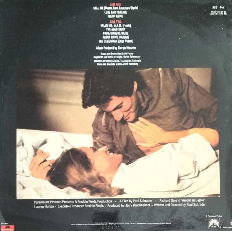 Vintage LP / Record / Vinyl - American Gigolo