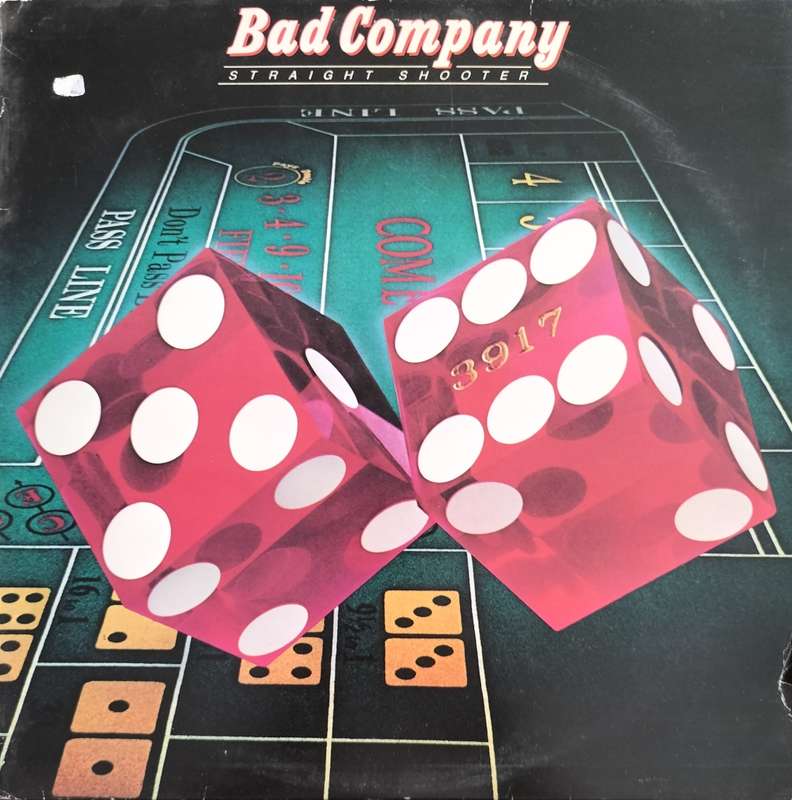 Vintage LP / Record / Vinyl - Bad Company - Straight Shooter