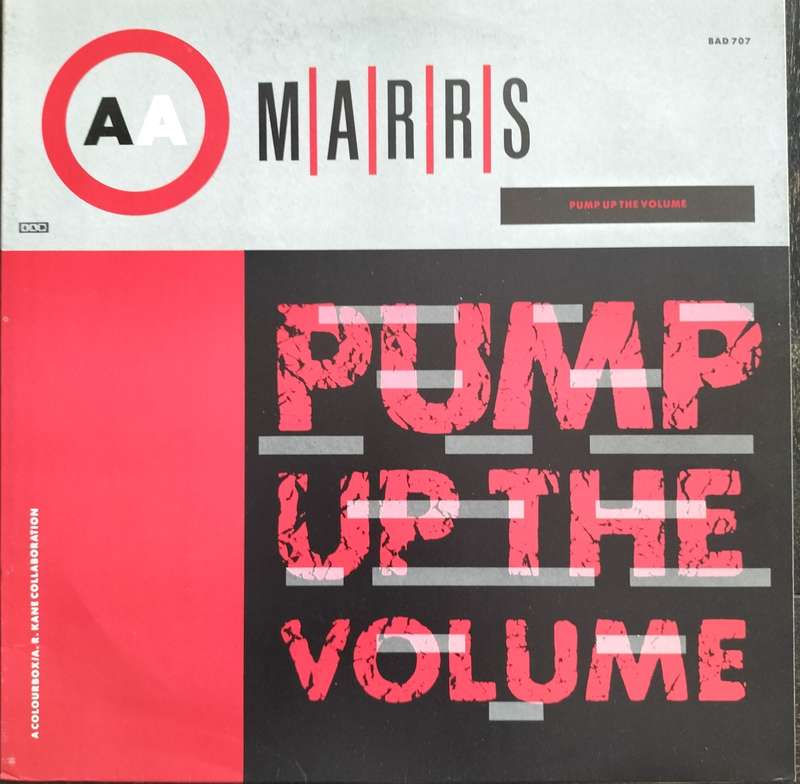 Vintage LP / Record / Vinyl - AA Marrs - Pump up the volume