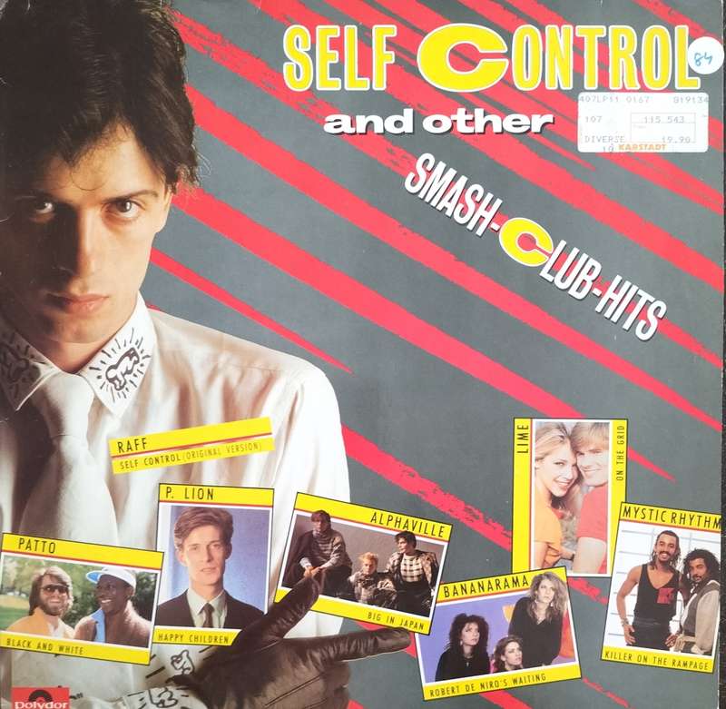 Vintage LP / Record / Vinyl - Self Control and other Smash Club Hits