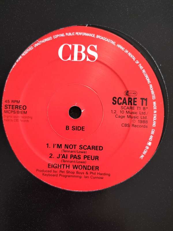 Vintage LP / Record / Vinyl - Scare T1 - Disco Mix