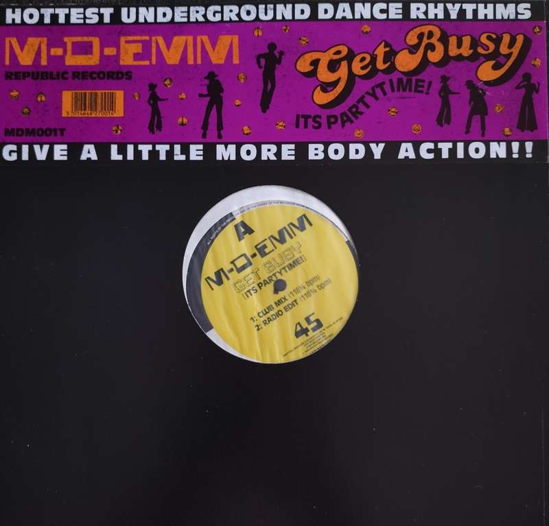 Vintage LP / Record / Vinyl - Hottest Underground Dance Rhythms - Club Mix