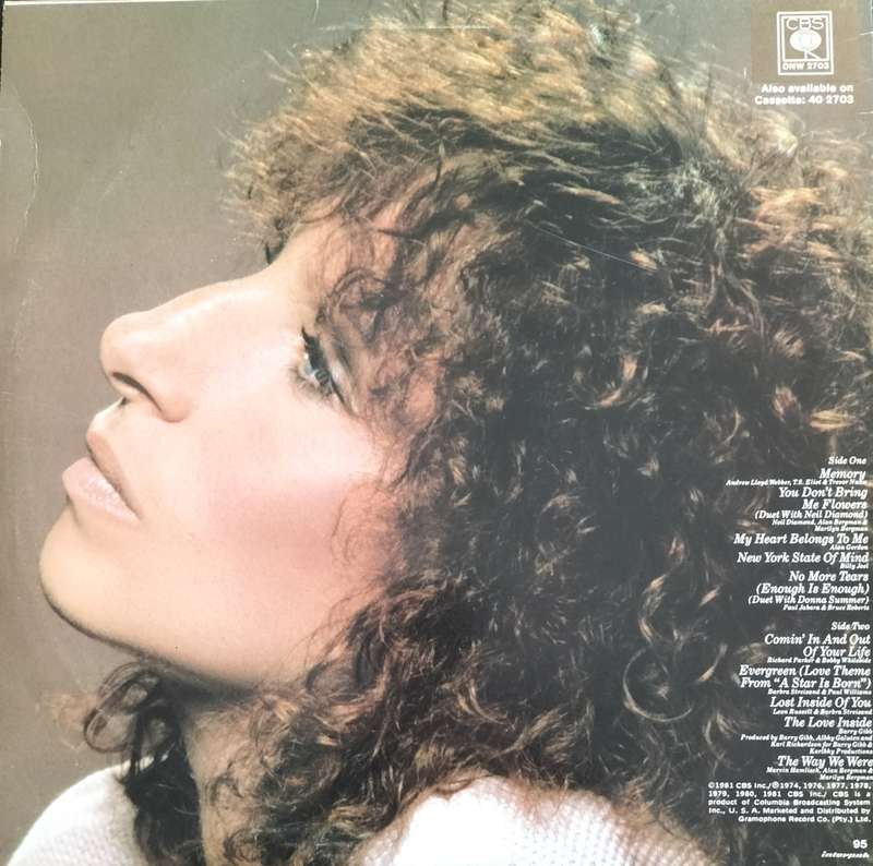 Vintage LP / Record / Vinyl - Barbra Streisand - Memories
