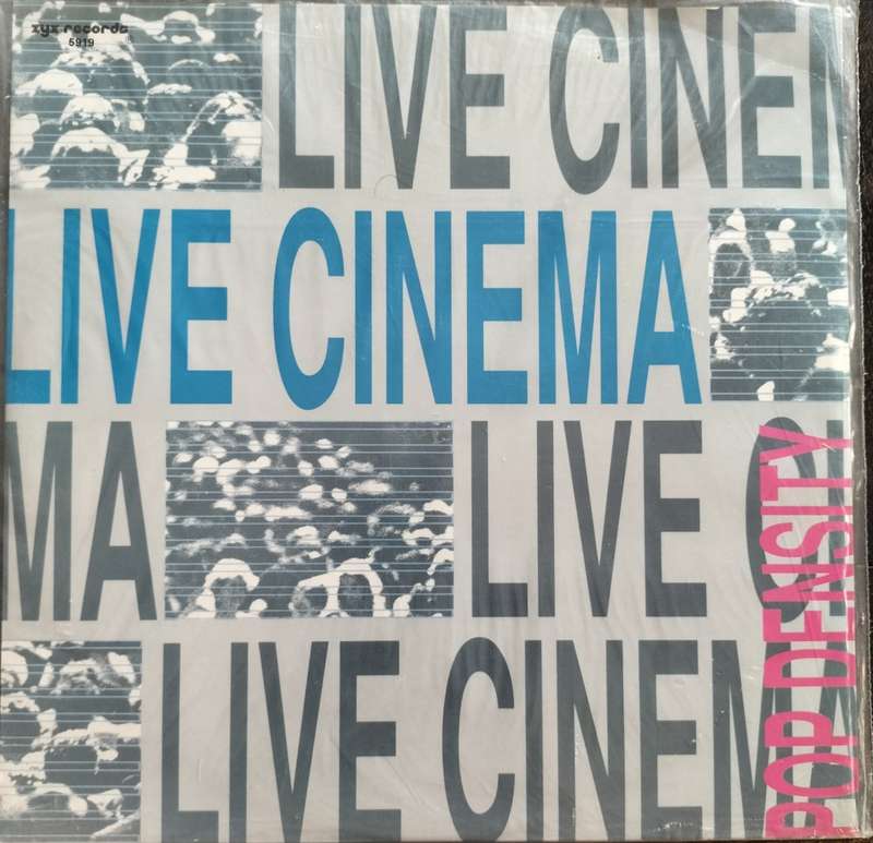 Vintage LP / Record / Vinyl - Live Cinema - Pop density (remix)