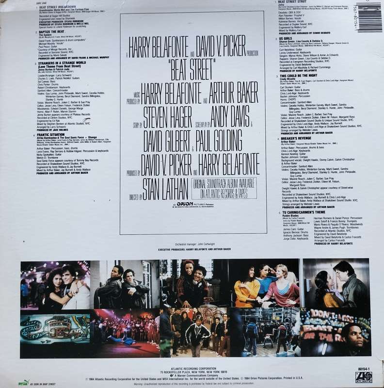 Vintage LP / Vinyl / Record - Beat Street - Volume 1