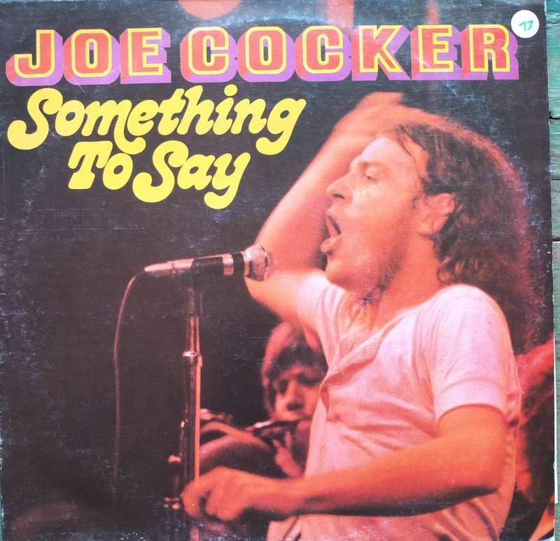 Vintage LP / Vinyl / Record - Joe Cocker - Something to say