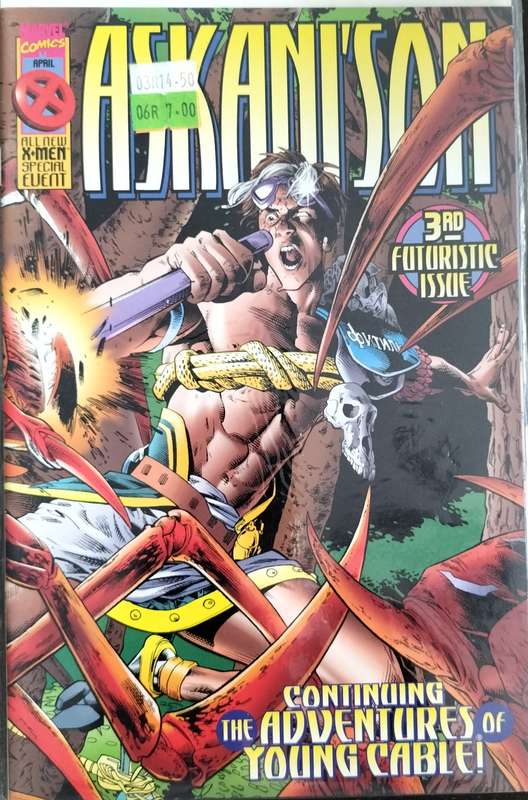 Vintage Marvel Comic - Askani`s son