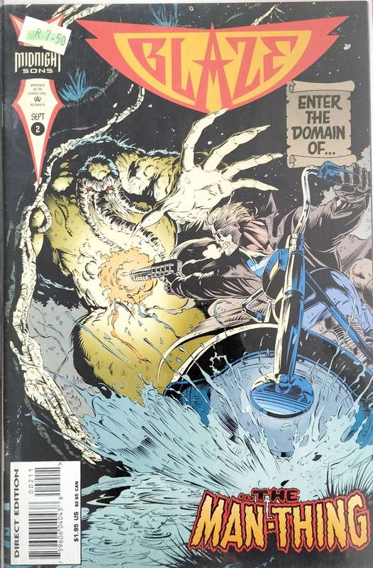 Vintage Marvel Comic - Blaze
