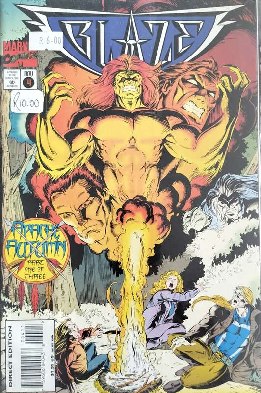 Vintage Marvel Comic - Blaze