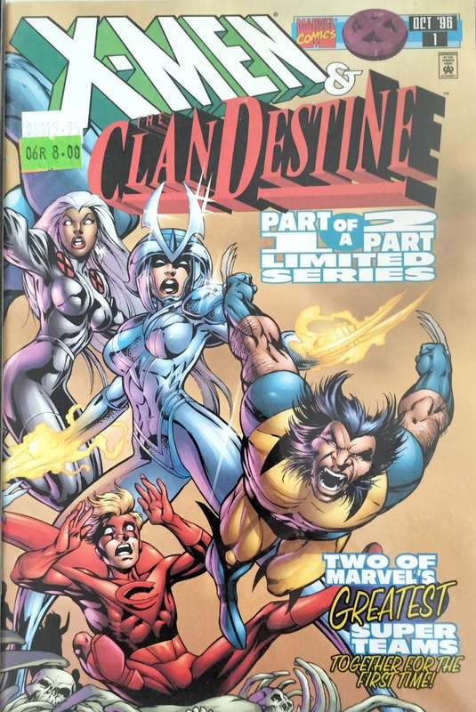 Vintage Marvel Comic - X - Men & Clandestine #1