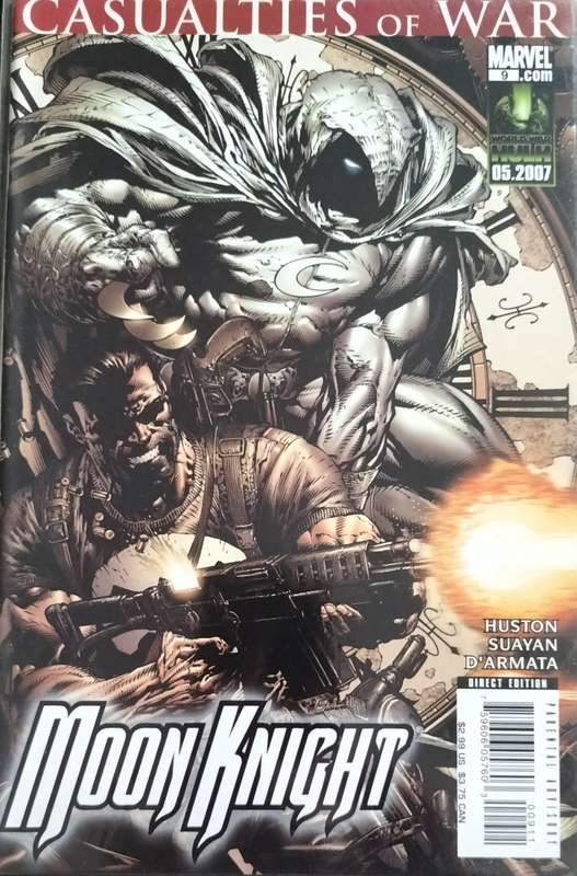 Vintage Marvel Comic - Casualties of War - Moon Knight #9