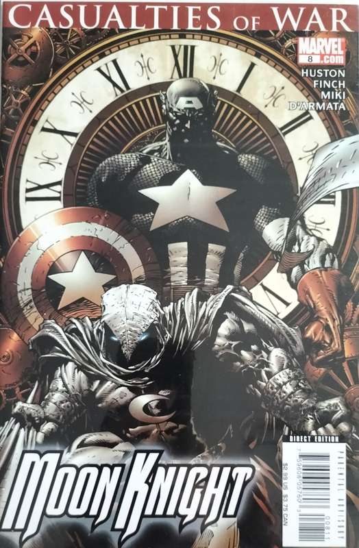 Vintage Marvel Comic - Casualties of War - Moon Knight #8