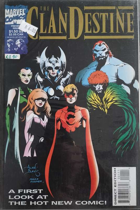 Vintage Marvel Comic - Clandestine