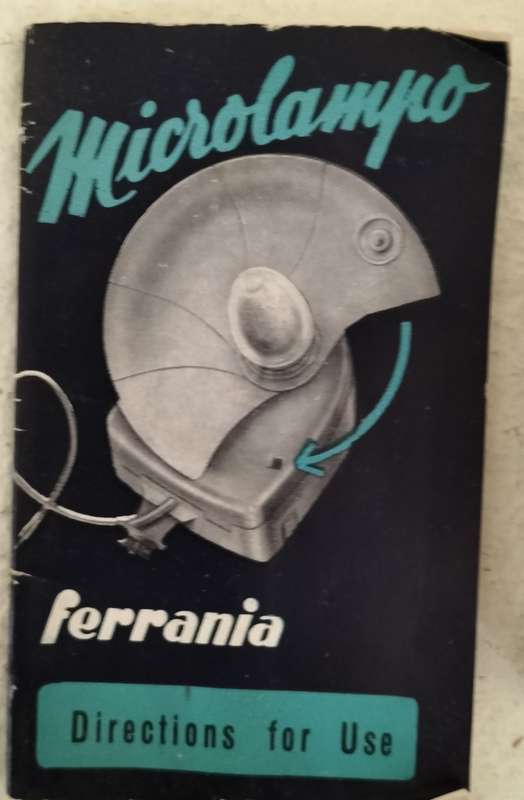New old stock - Ferrania flash in box - unused