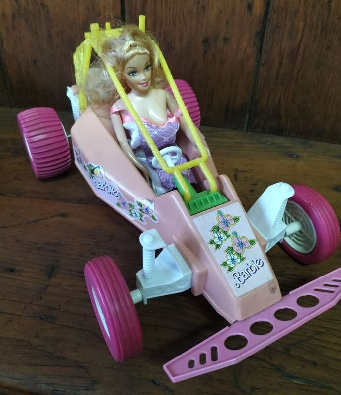 Barbie go-cart (Doll included)