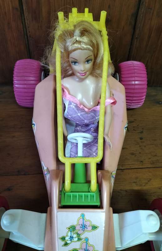 Barbie go-cart (Doll included)