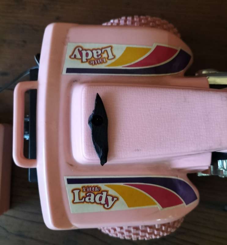 Little Lady / Barbie battery operated quad bike (working) (Doll included)