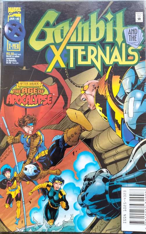 Vintage Marvel Comic - Gambit and the Externals