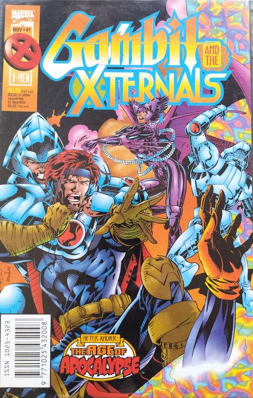 Vintage Marvel Comic - Gambit and the Externals