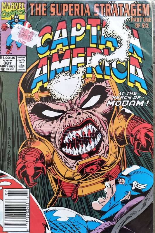 Vintage Marvel Comic - Captain America (part 1 of 6)