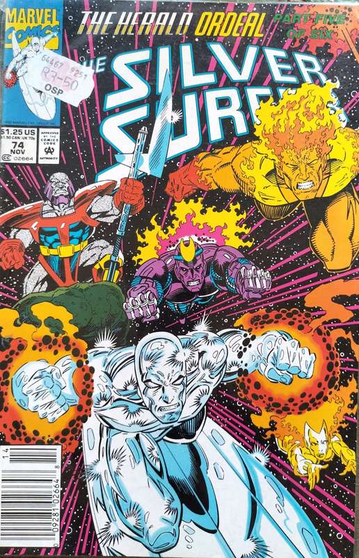 Vintage Marvel Comic - The Silver Surfer