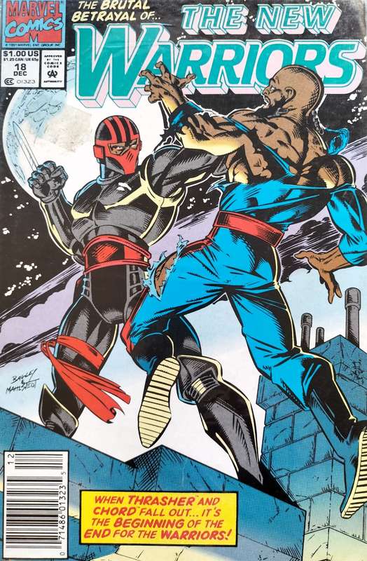 Vintage Marvel Comic - The New Warrior