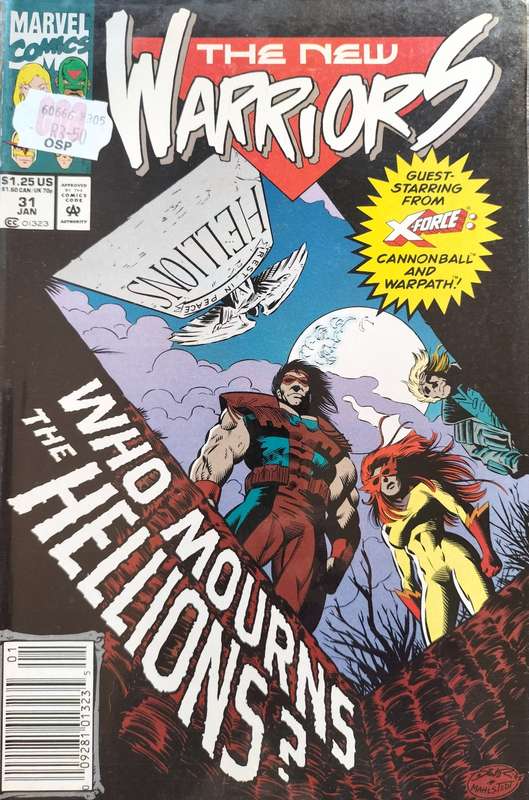 Vintage Marvel Comic - The new Warriors