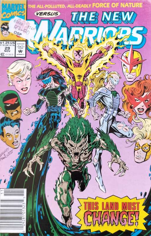 Vintage Marvel Comic - The new Warriors