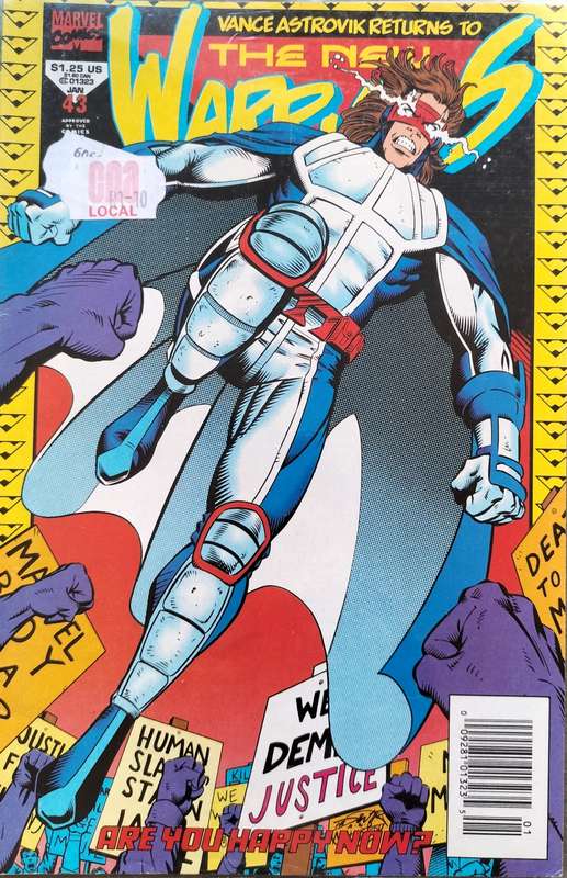 Vintage Marvel Comic - The new Warriors